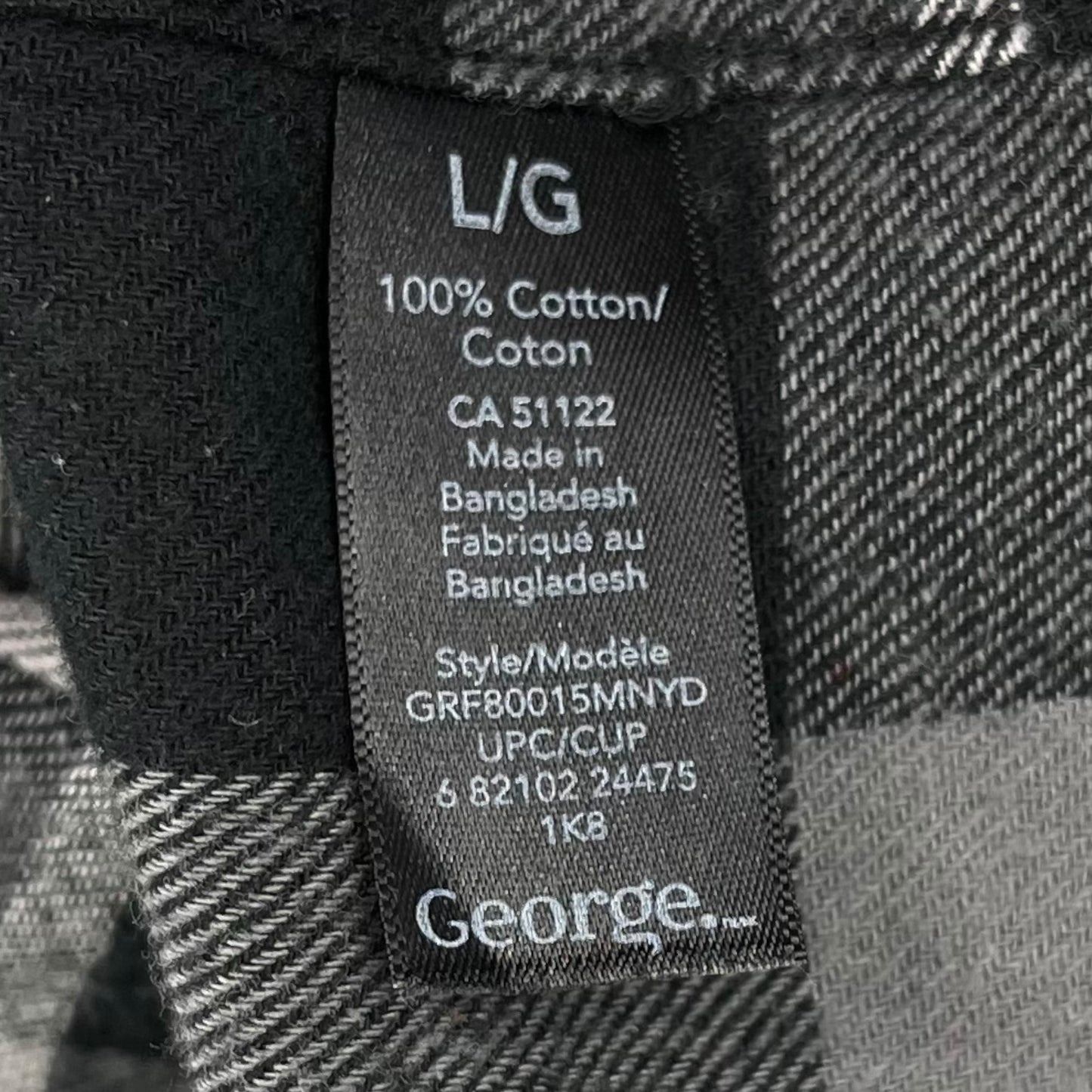 George plaid shirt