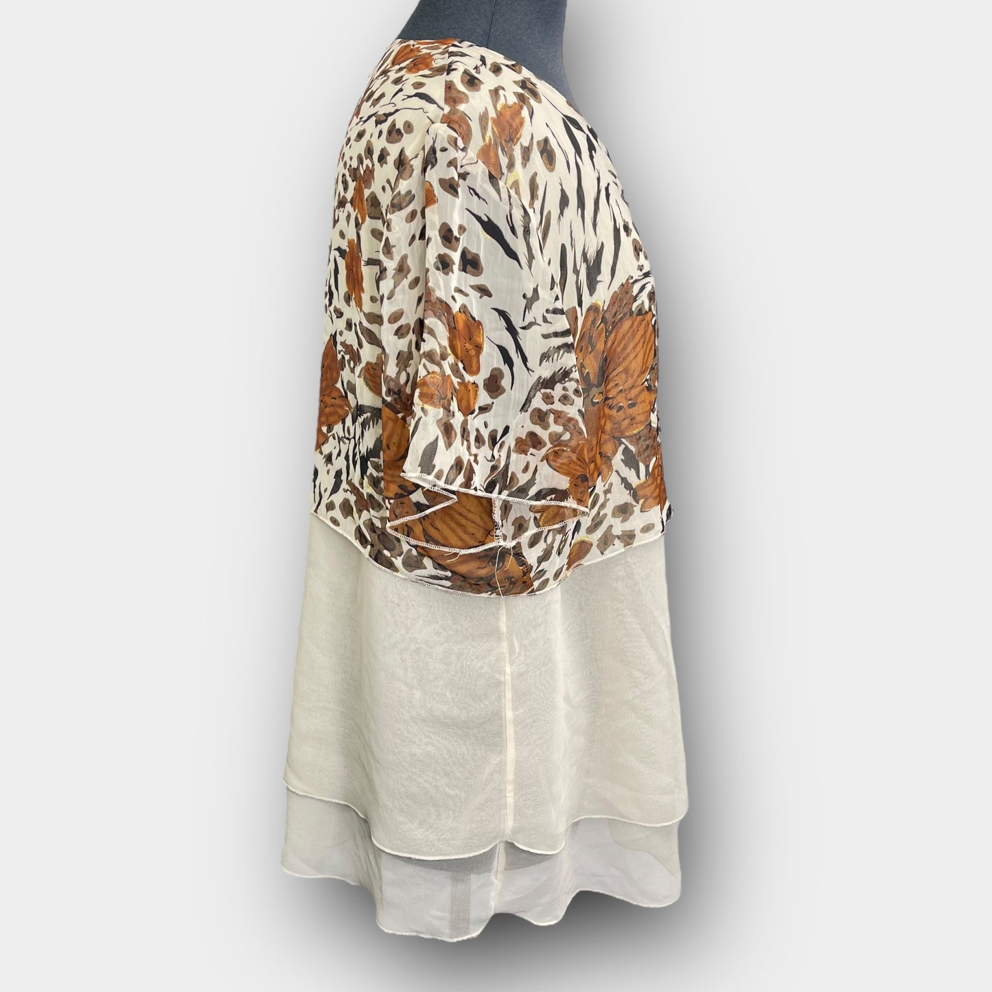 Moffi layered blouse