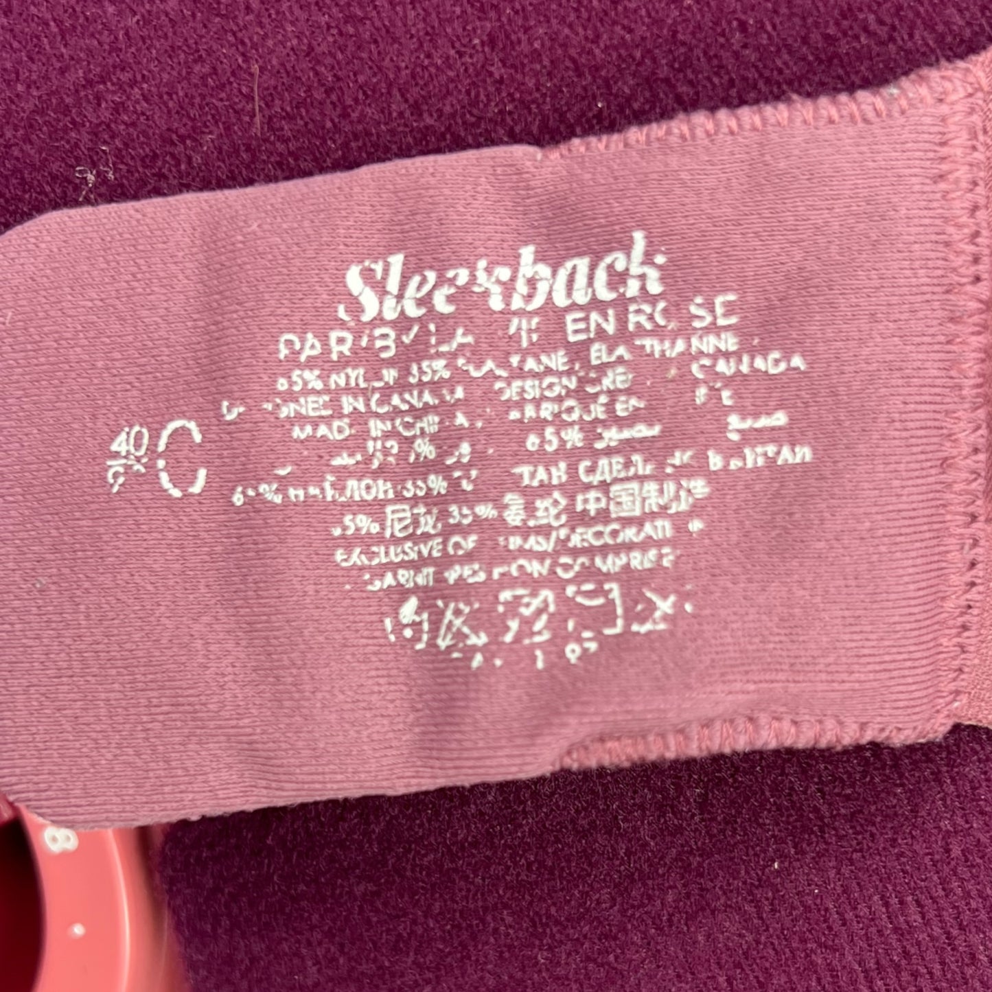 Sleekback bra (40C)