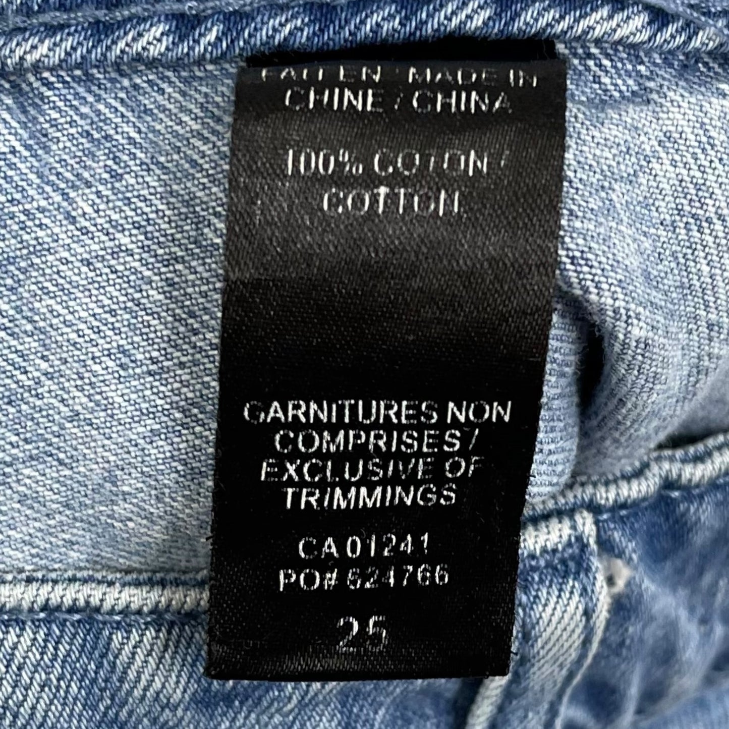 Twik Denim carpenter cropped jean