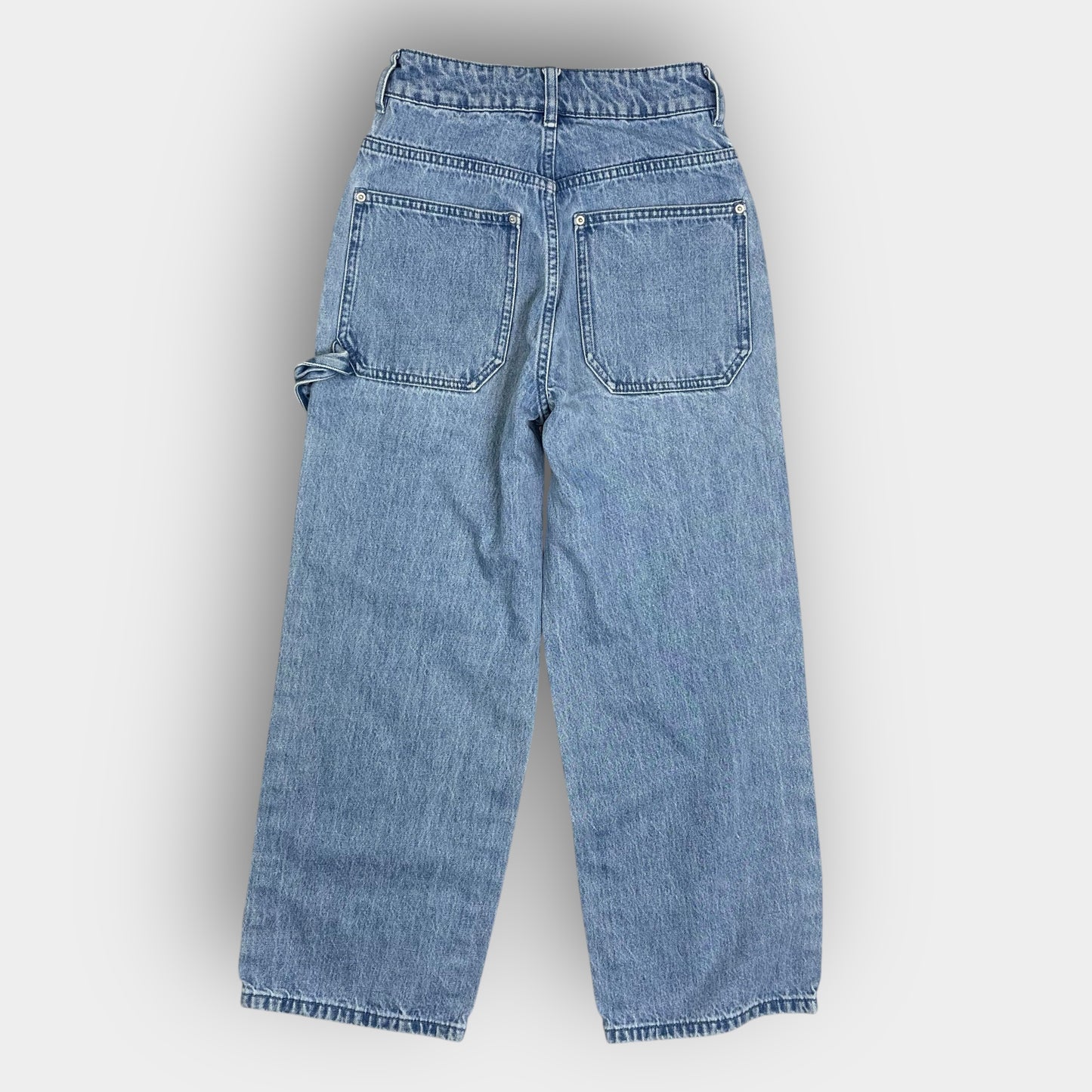 Twik Denim carpenter cropped jean
