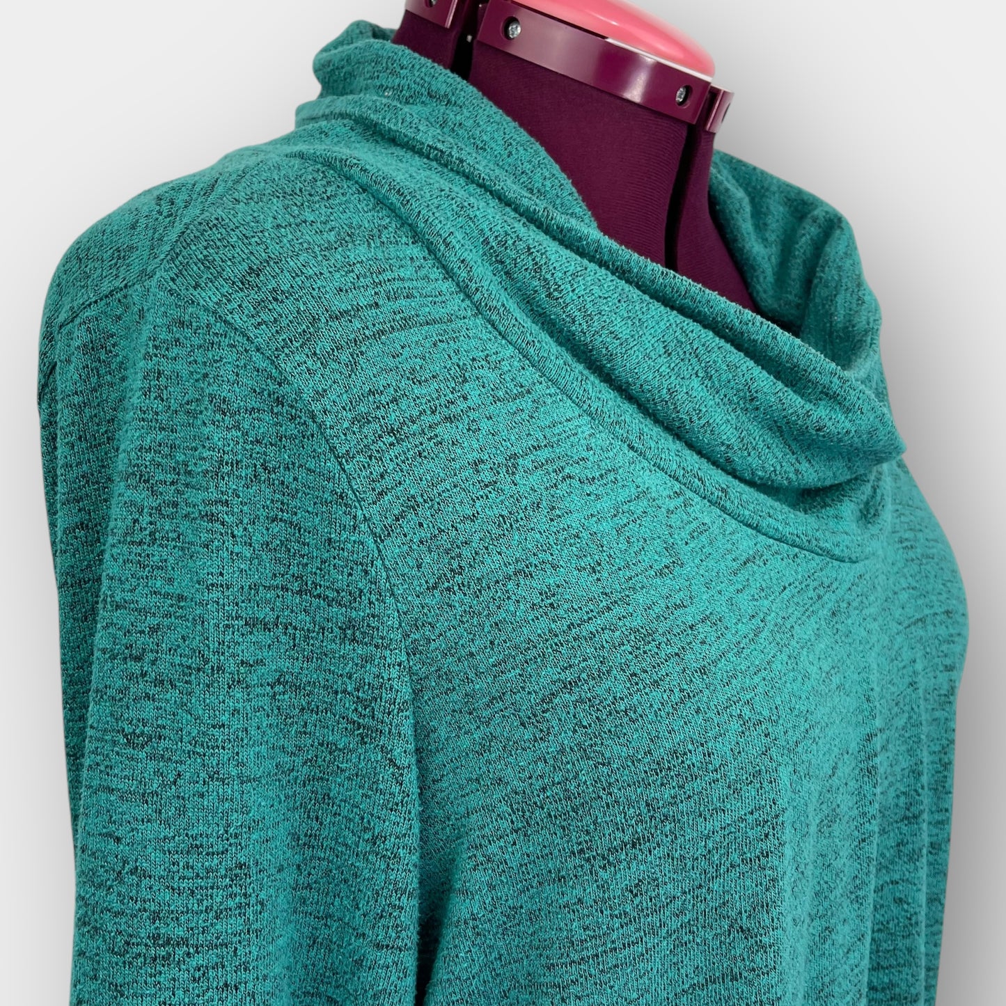 Cowl neck pullover