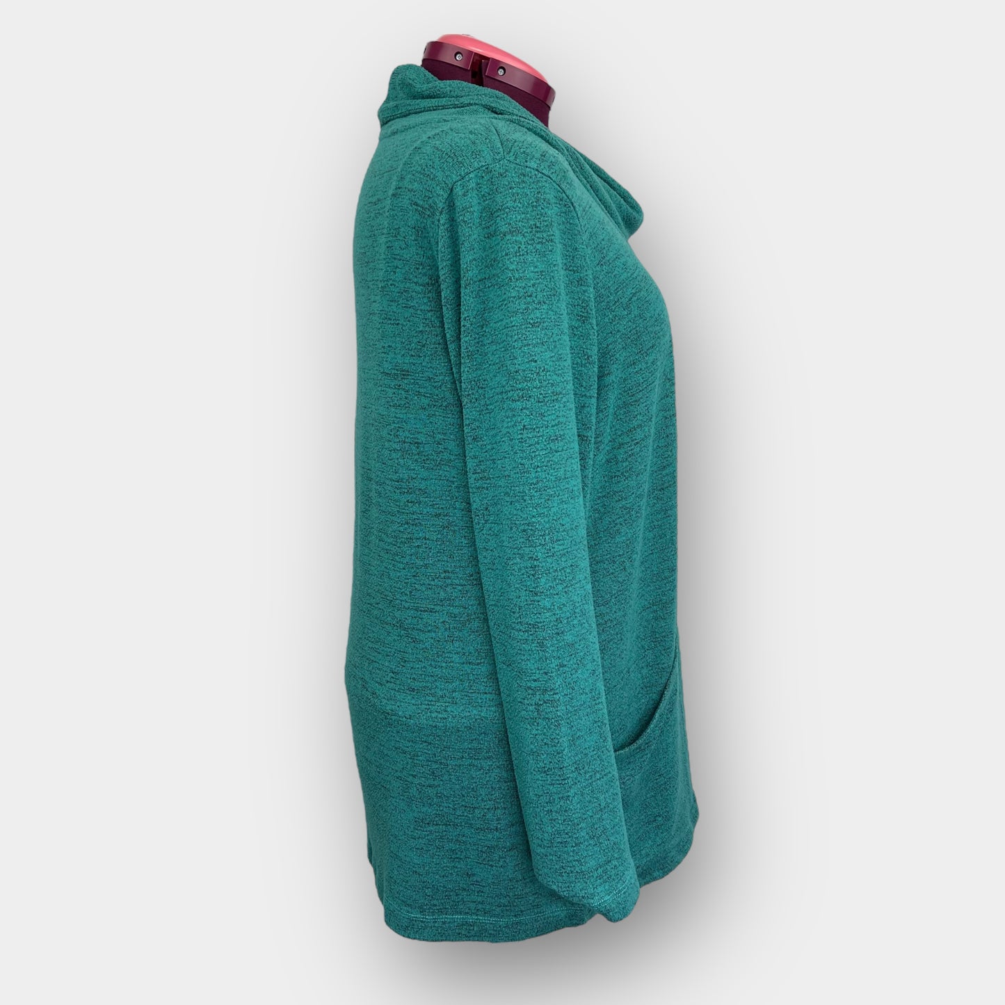 Cowl neck pullover