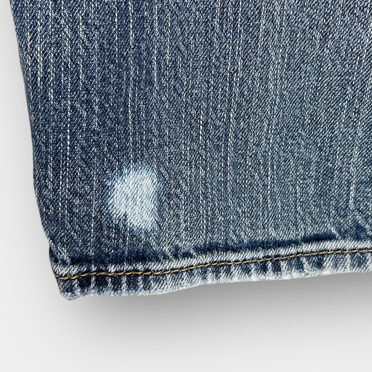 Silver "Eddie" distressed jean