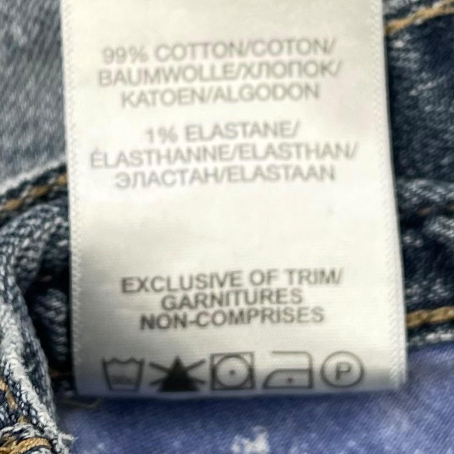 Silver "Eddie" distressed jean