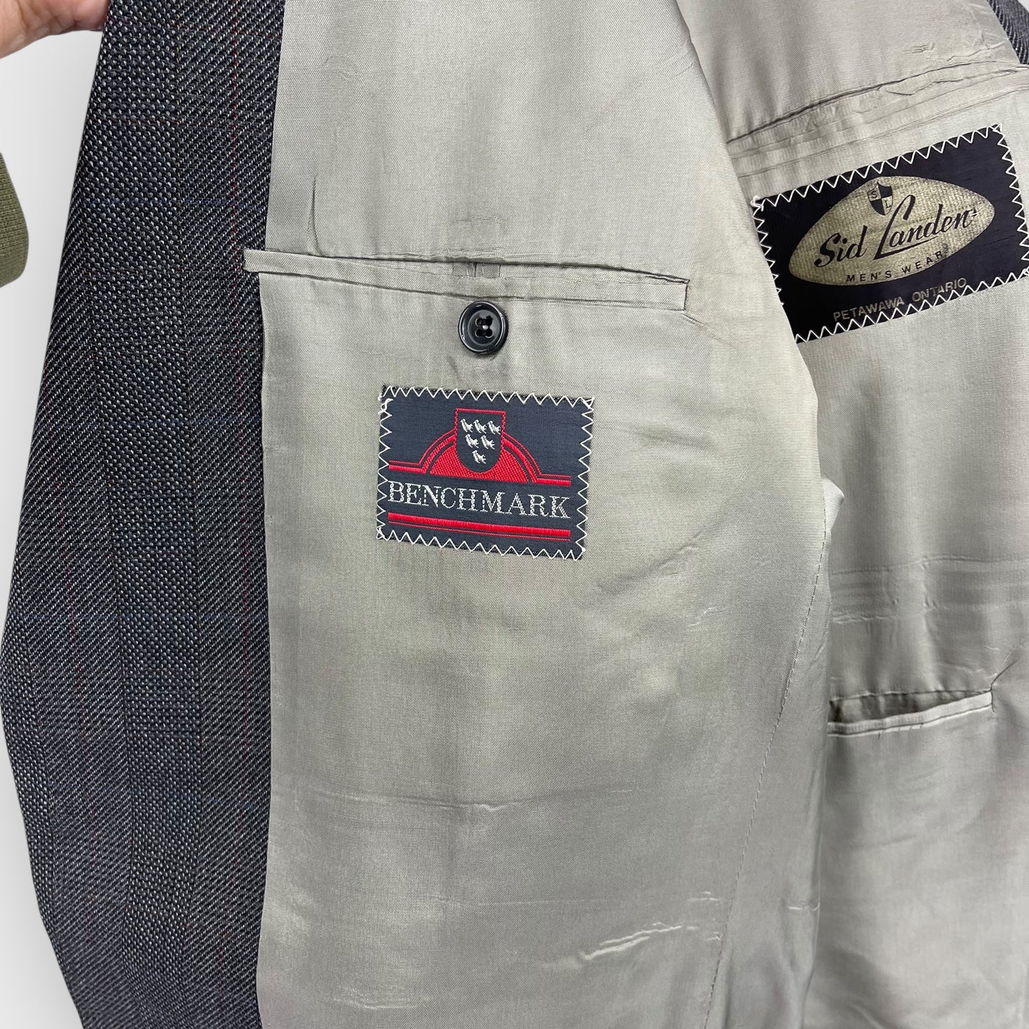 Sid Landen wool 2 piece suit (44T / 38x31)