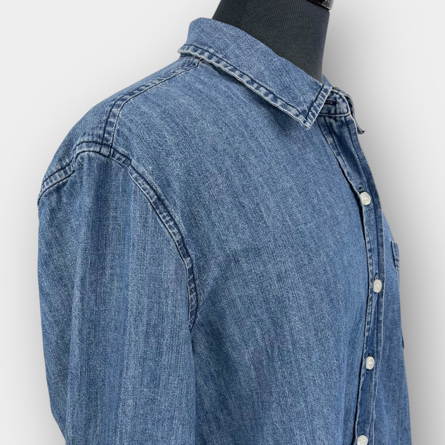 Core life denim shirt