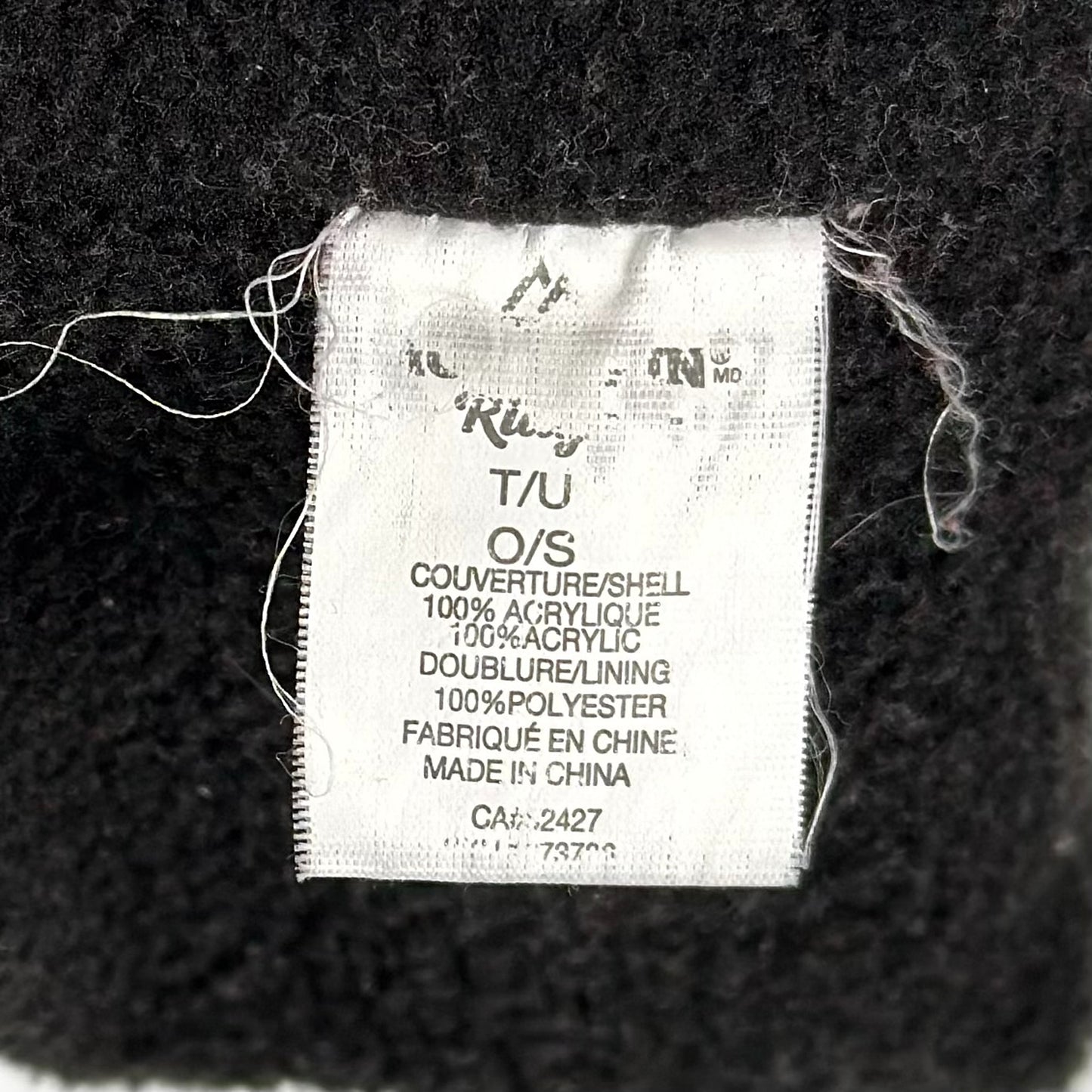 Mountain Ridge Pom Beanie