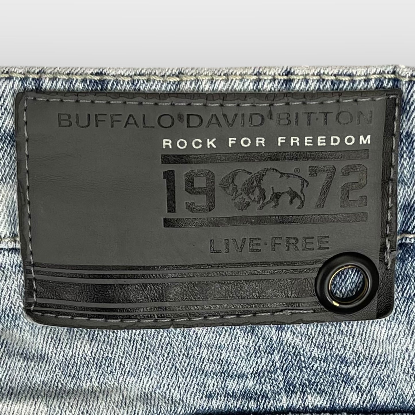 Buffalo distressed denim short