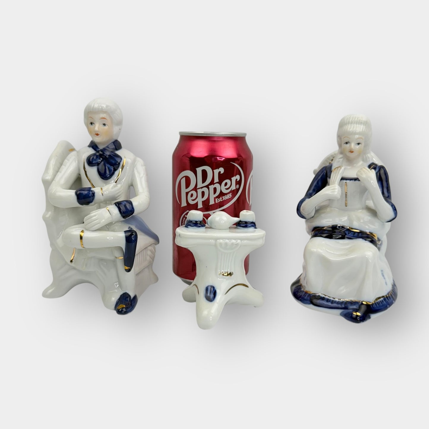 Porcelain Couple Figurine Set