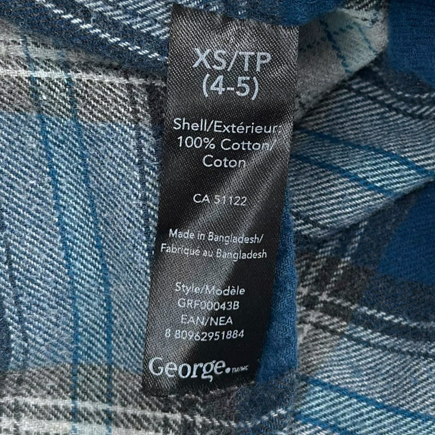 George Plaid Flannel Shirt