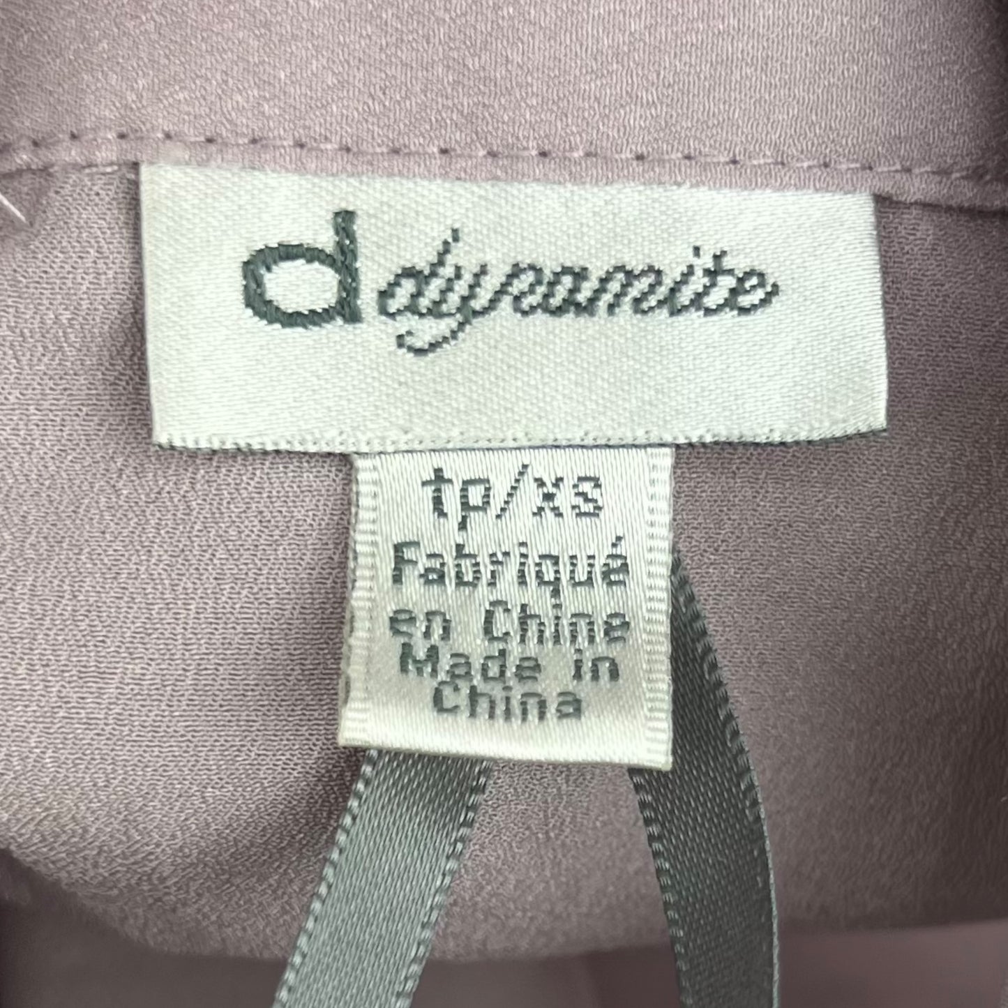 Dynamite button-front shirt