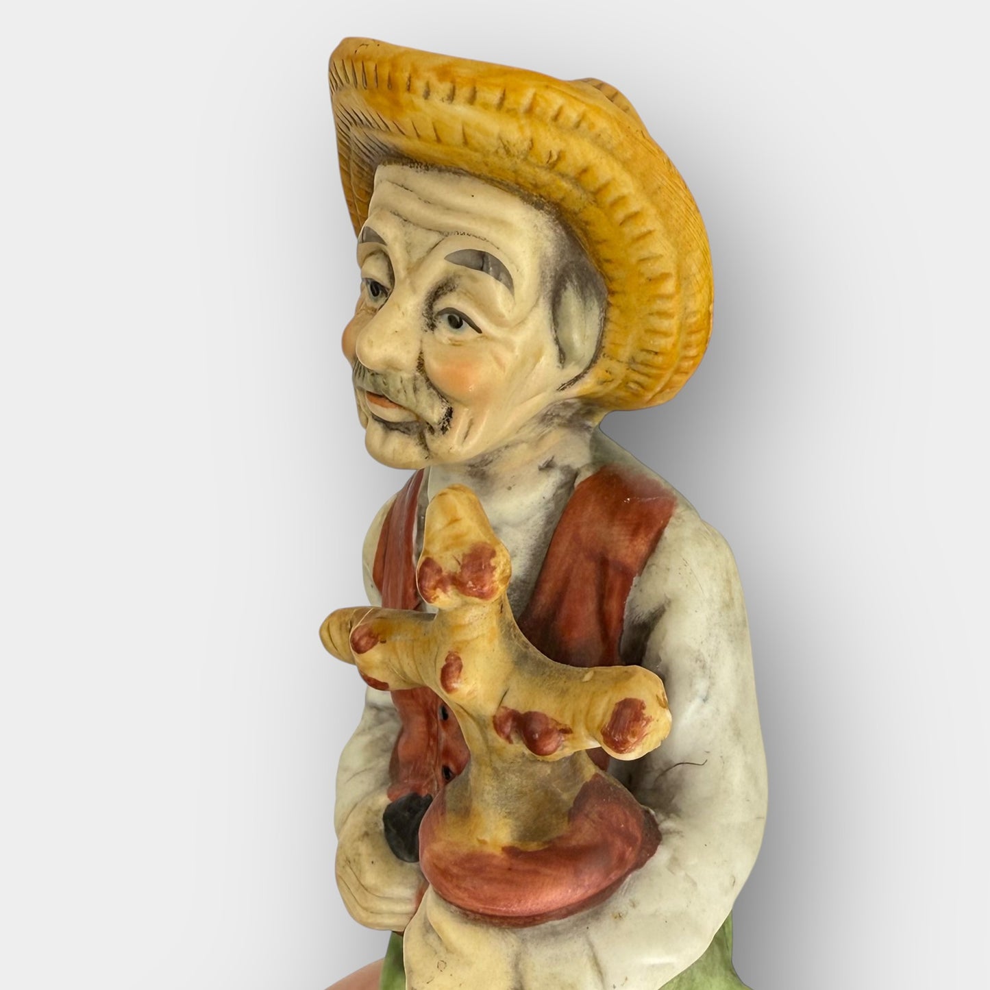 Chalkware Figurine Statue