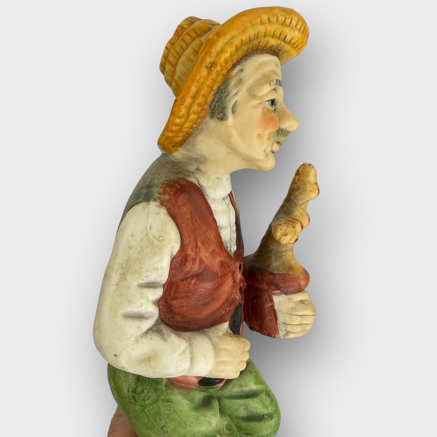 Chalkware Figurine Statue
