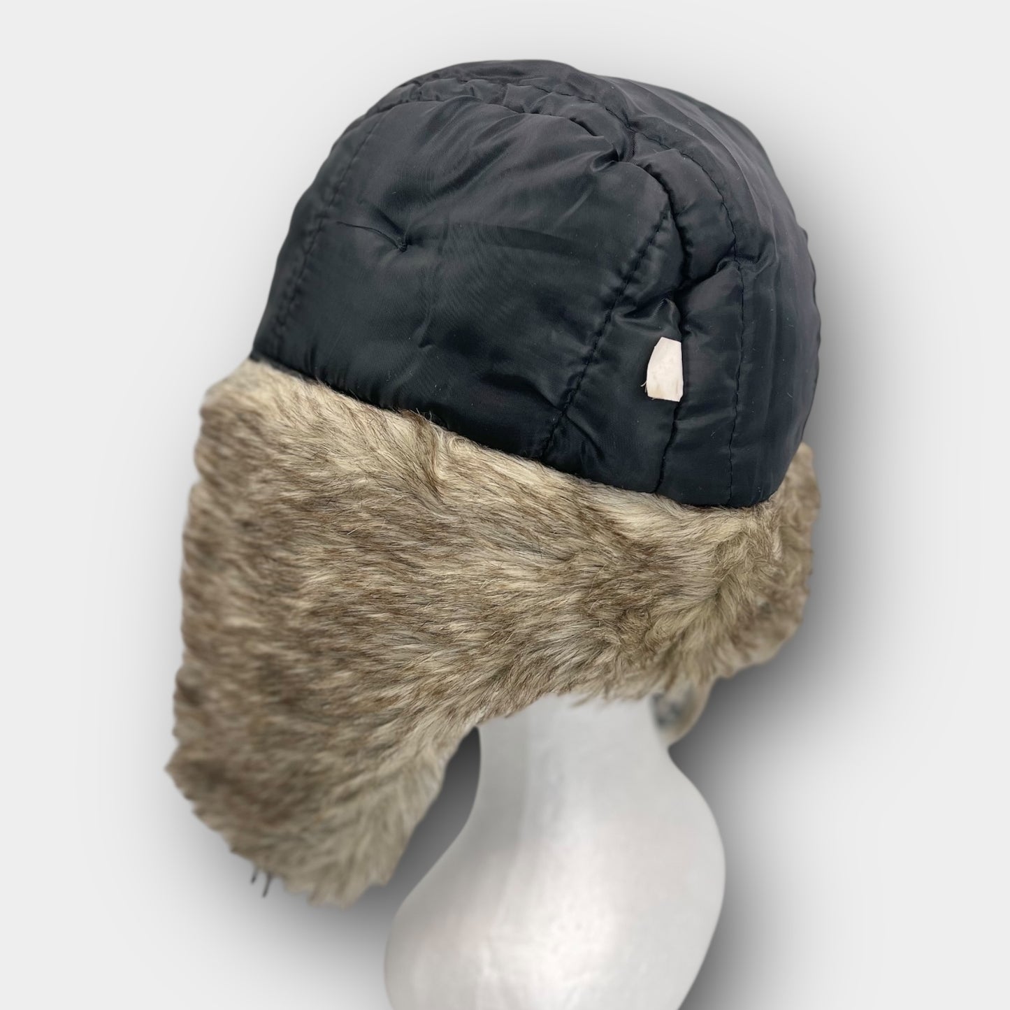 Faux fur trapper hat