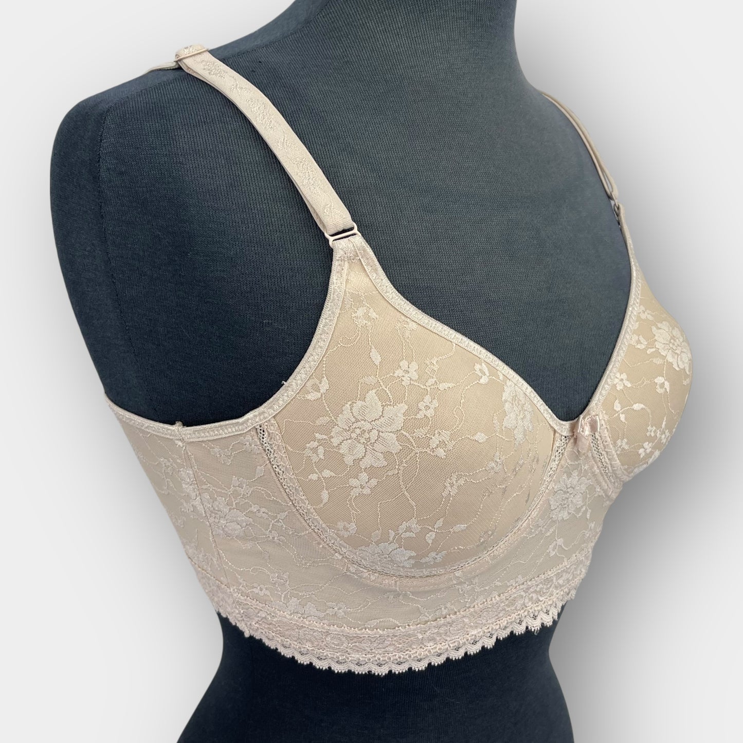 Longline lace bra (34B or C?)