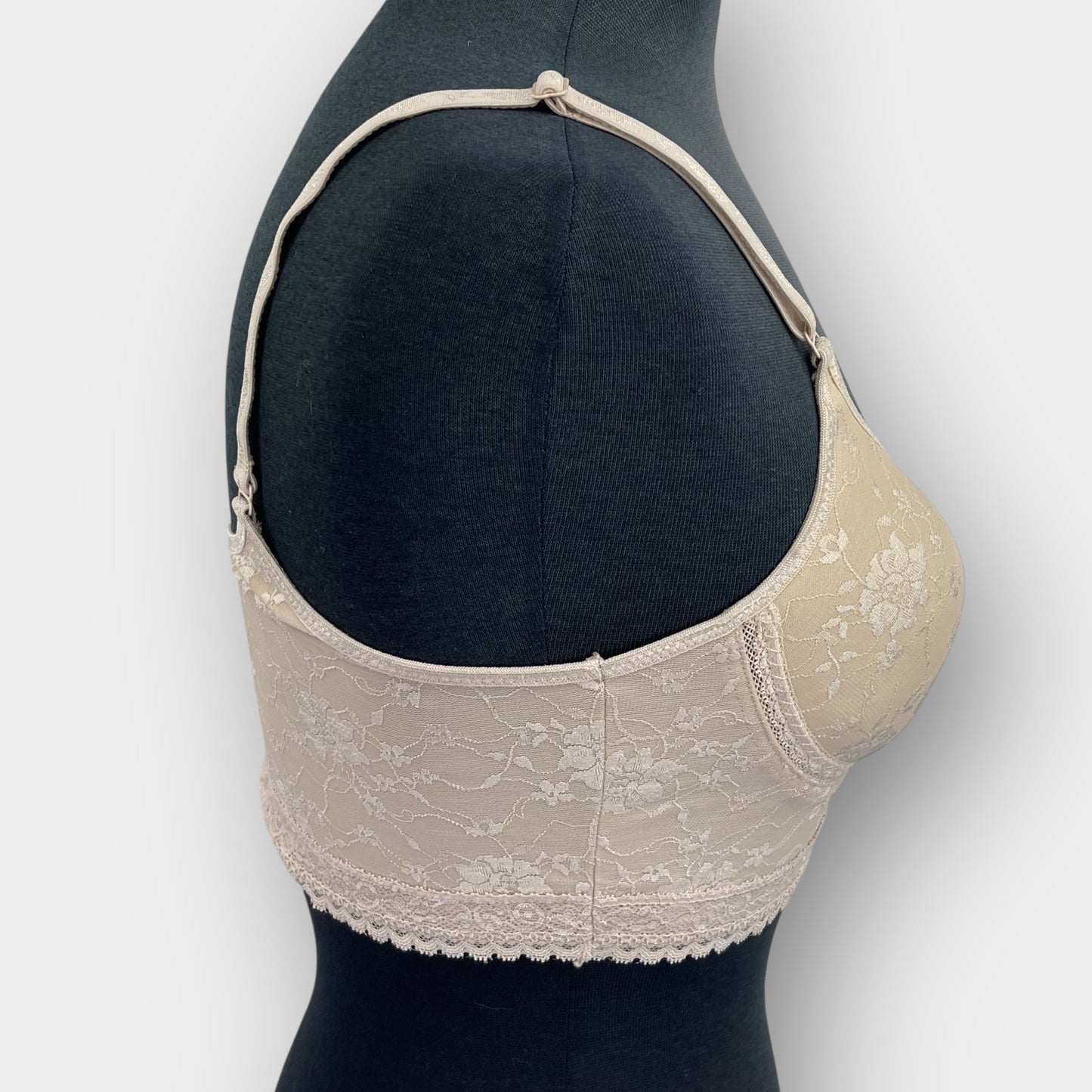 Longline lace bra (34B or C?)