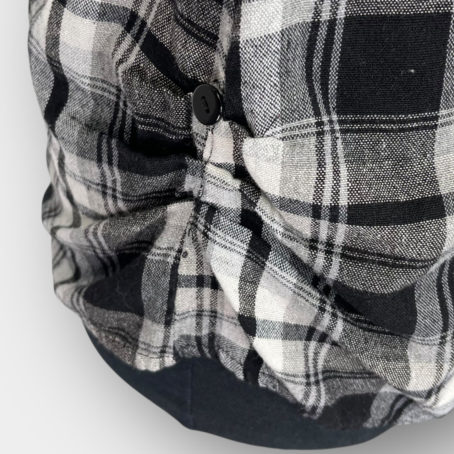 Unique Int'l plaid shirt