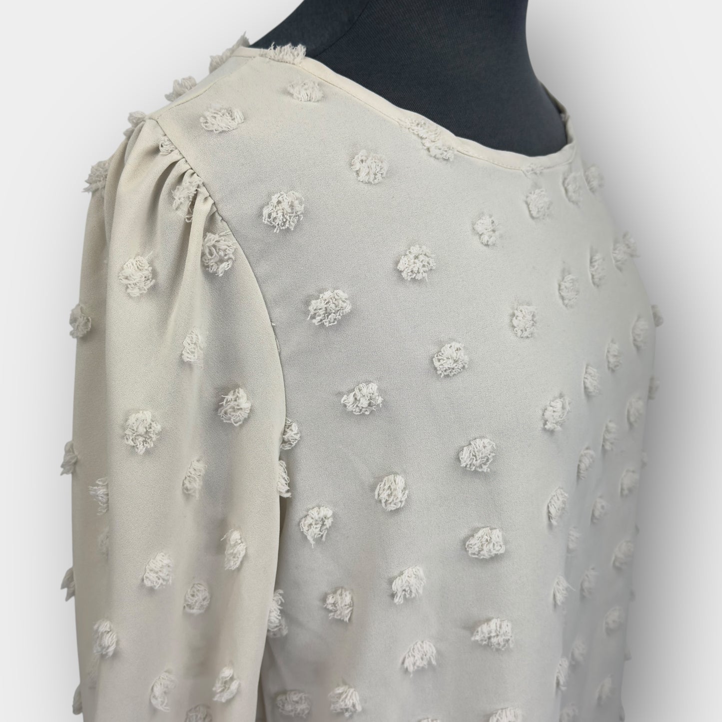 Les Amis Swiss dot blouse