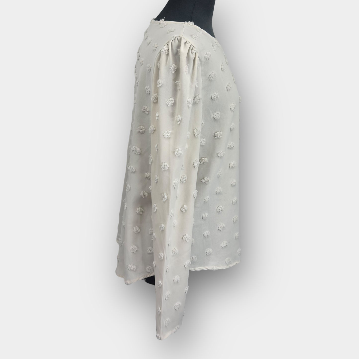 Les Amis Swiss dot blouse
