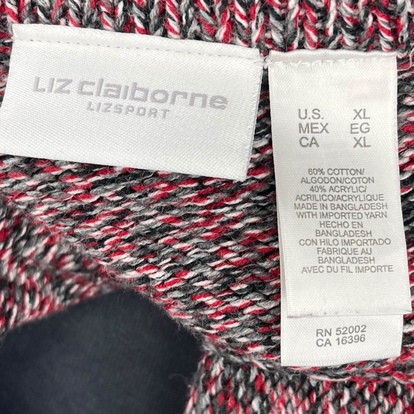 Liz Claiborne heavy knit cardigan