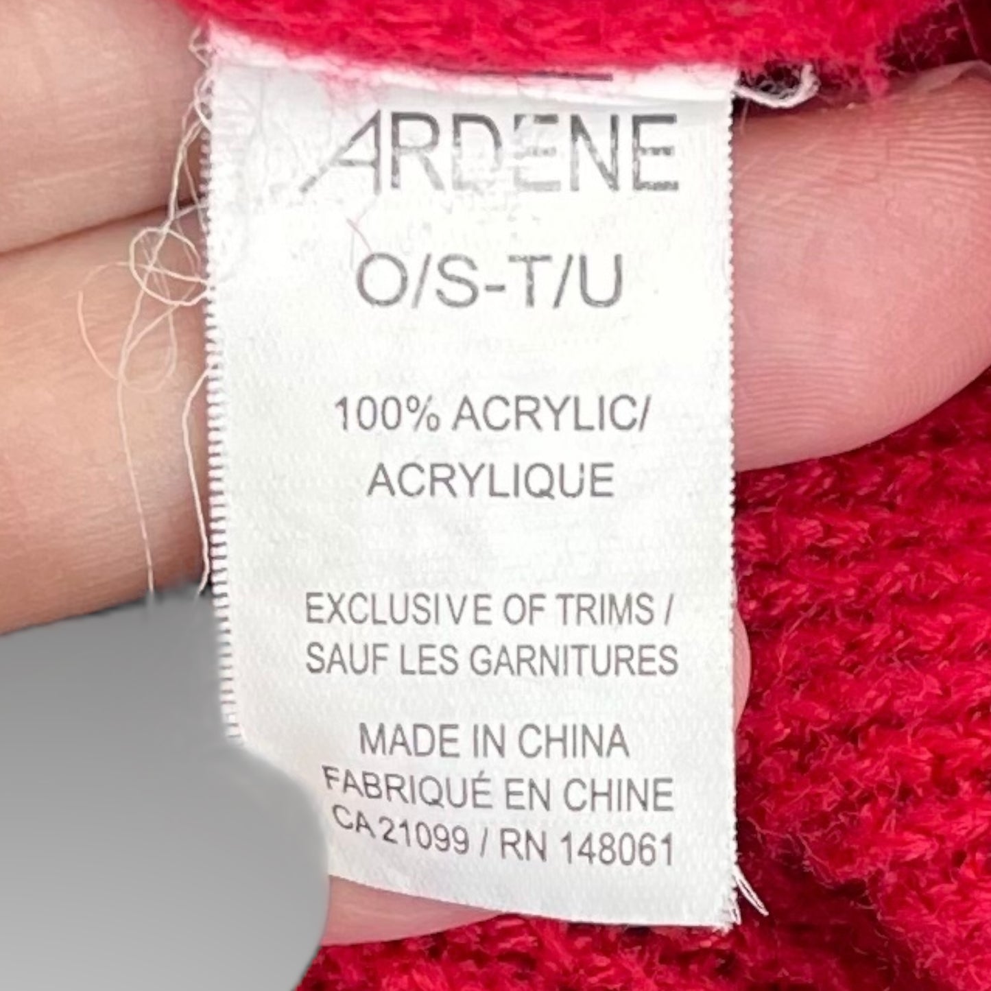 Ardene open front poncho