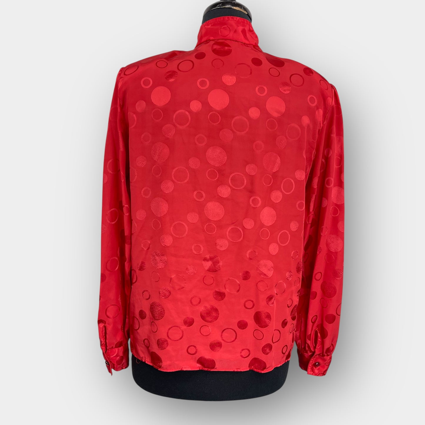 Demaro hidden button blouse