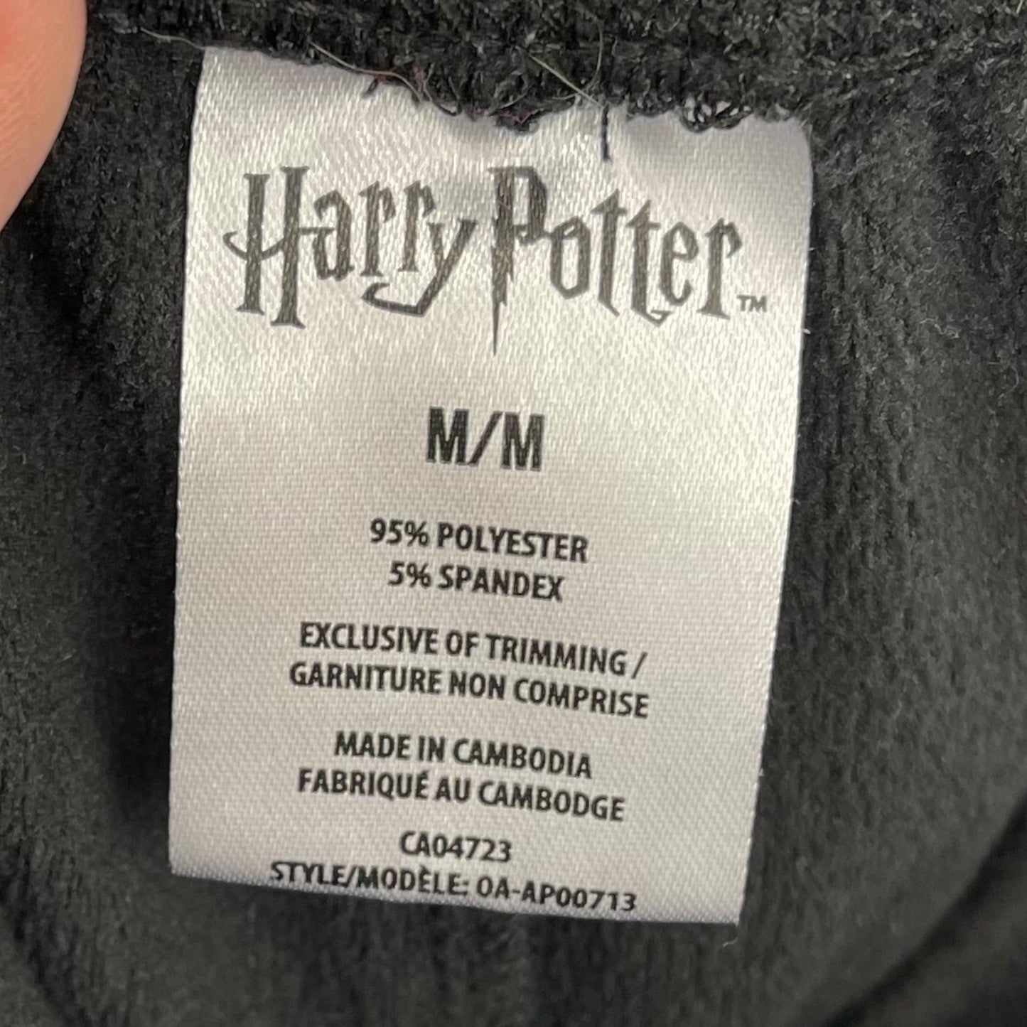 Harry Potter velour short