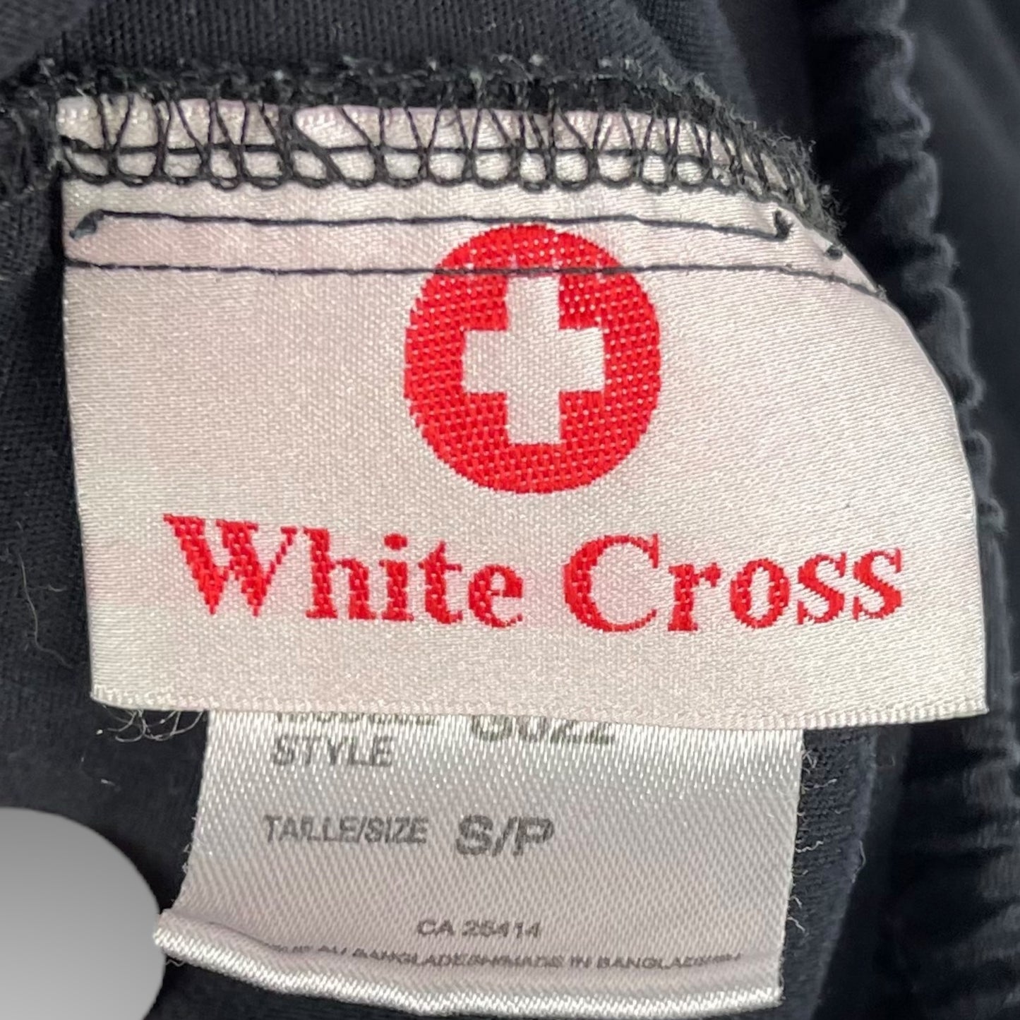 White Cross scrub short