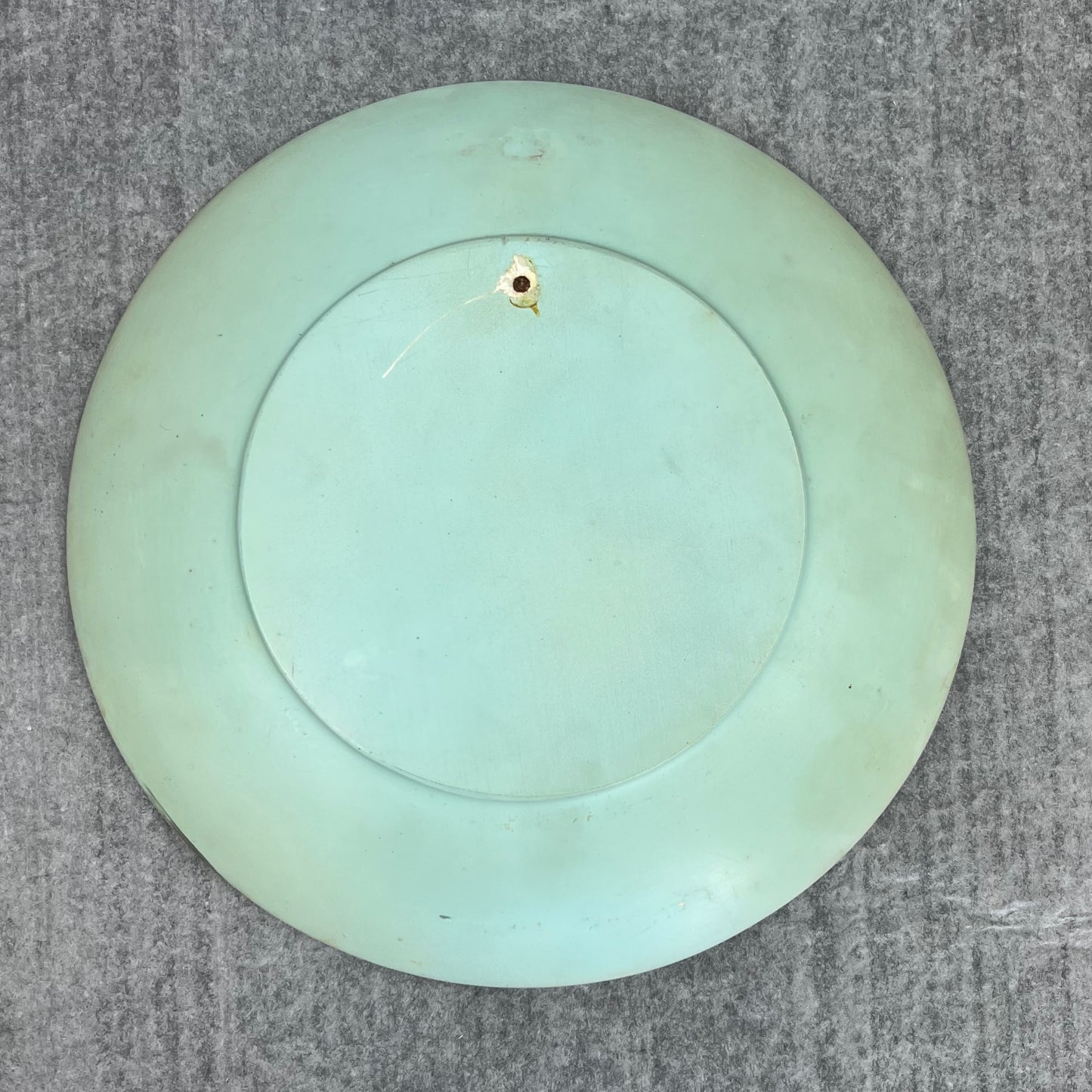 3D country cottage plate 8"