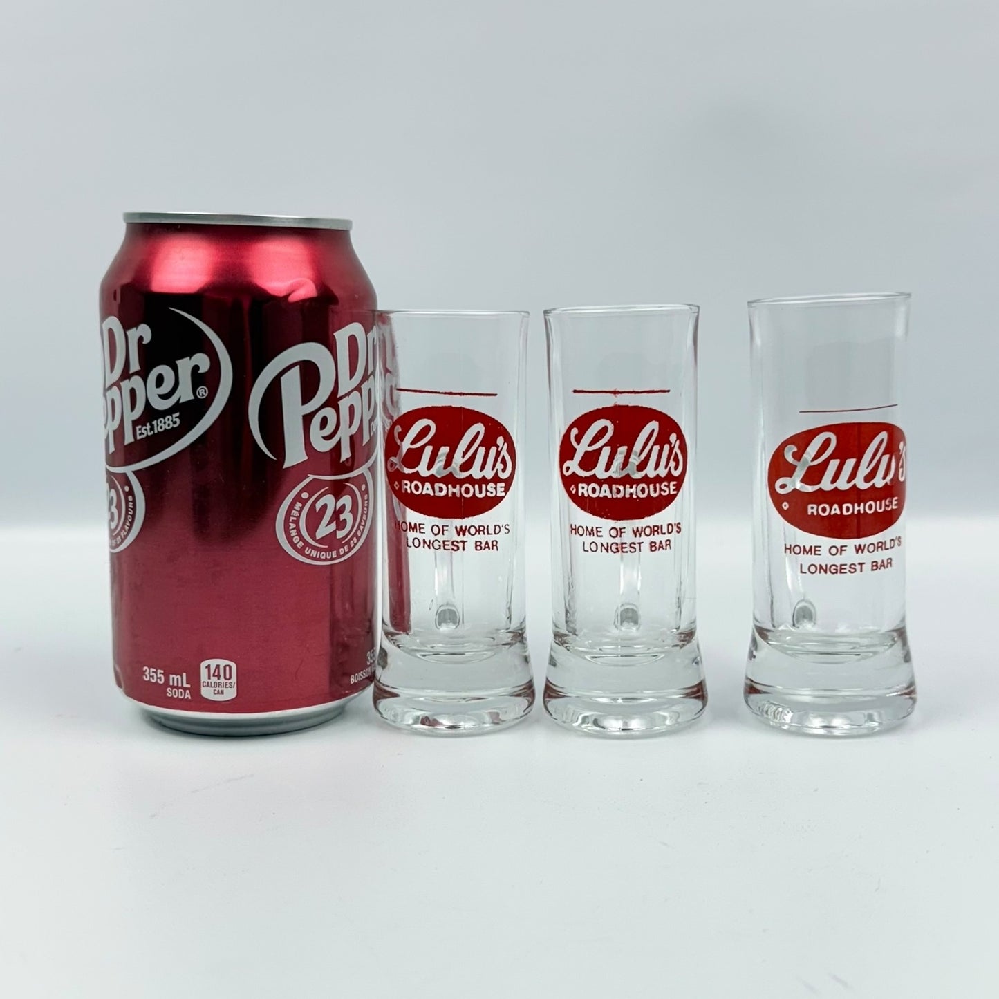 Lulu’s Roadhouse 3-Shot Glass Set