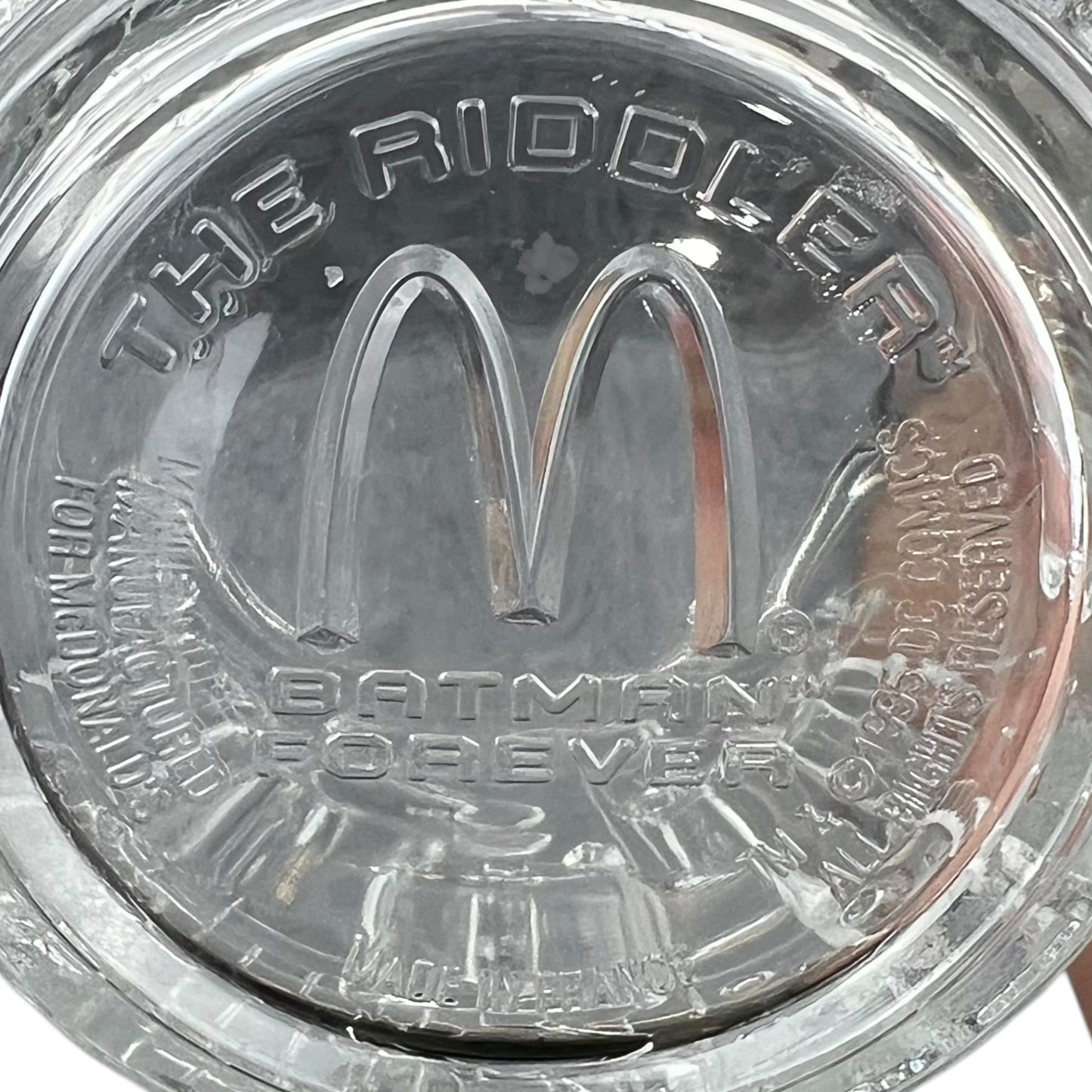 McDonald's 1995 Batman Forever mugs