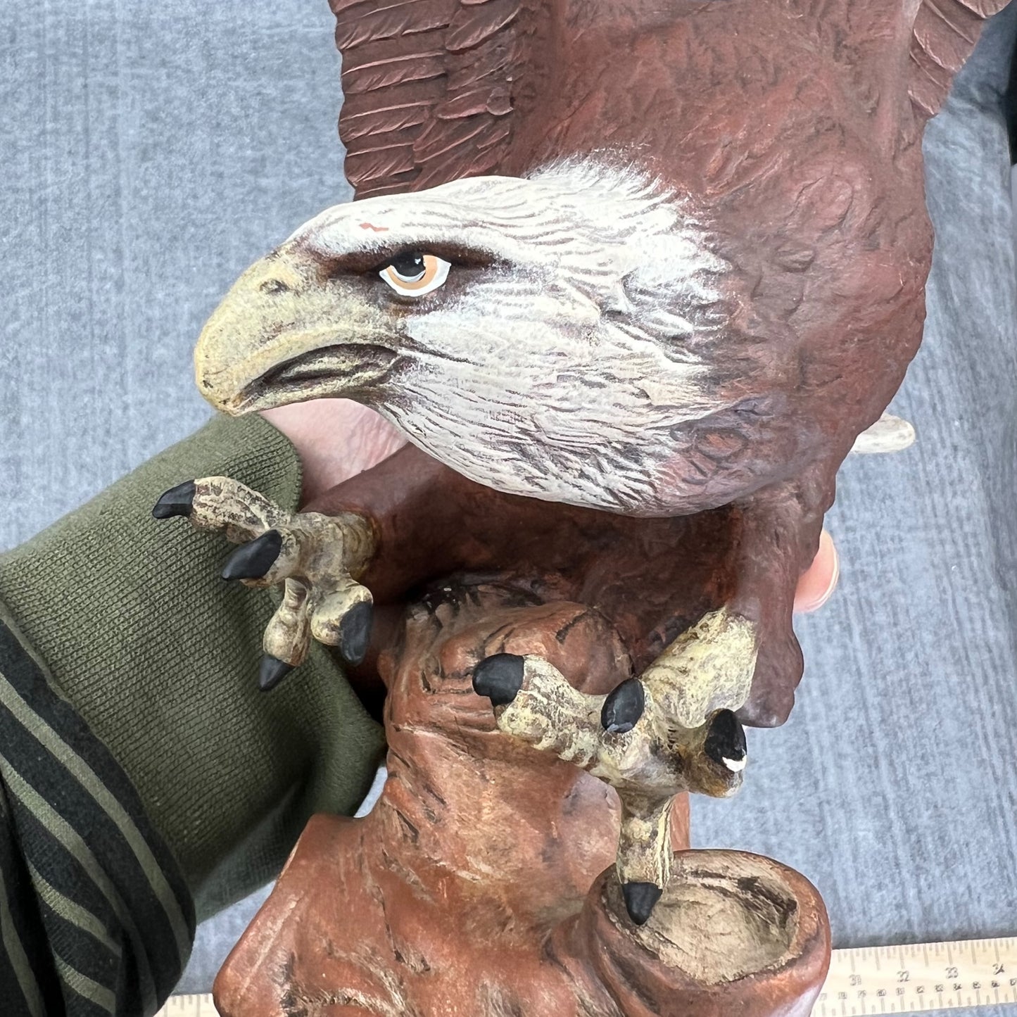 Eagle porcelain vintage figurine