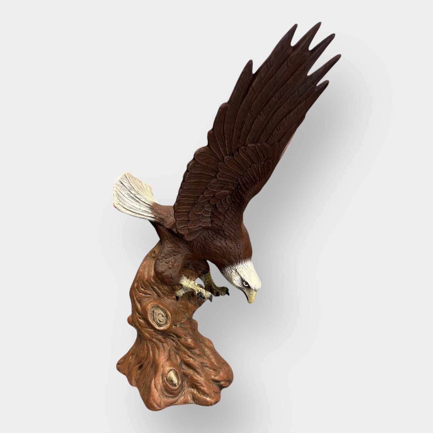 Eagle porcelain vintage figurine