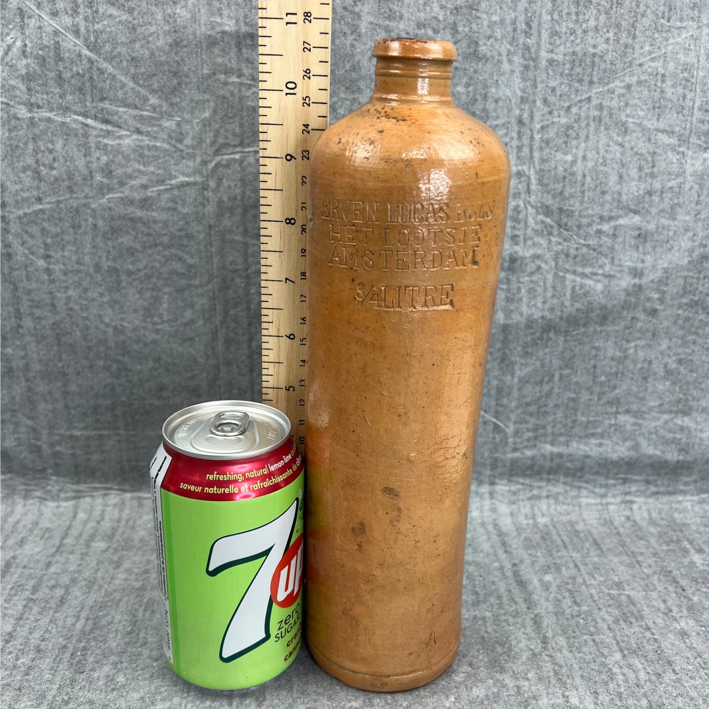 Erven Lucas Bols stoneware bottle