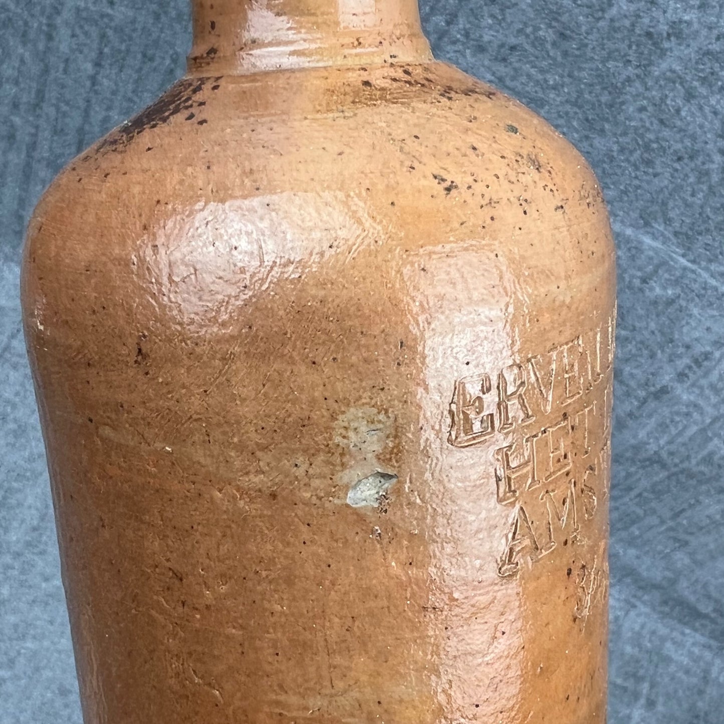 Erven Lucas Bols stoneware bottle