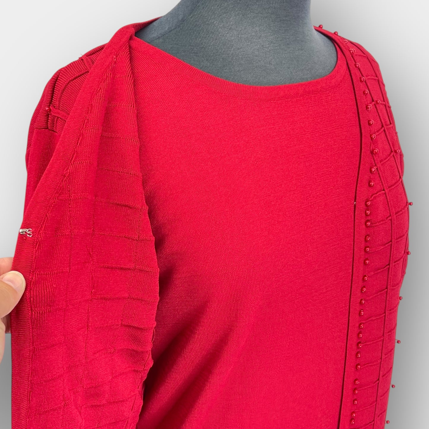 La Madona faux twinset
