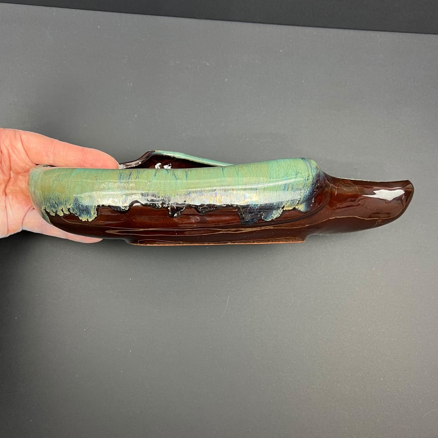 Vintage redware pottery
