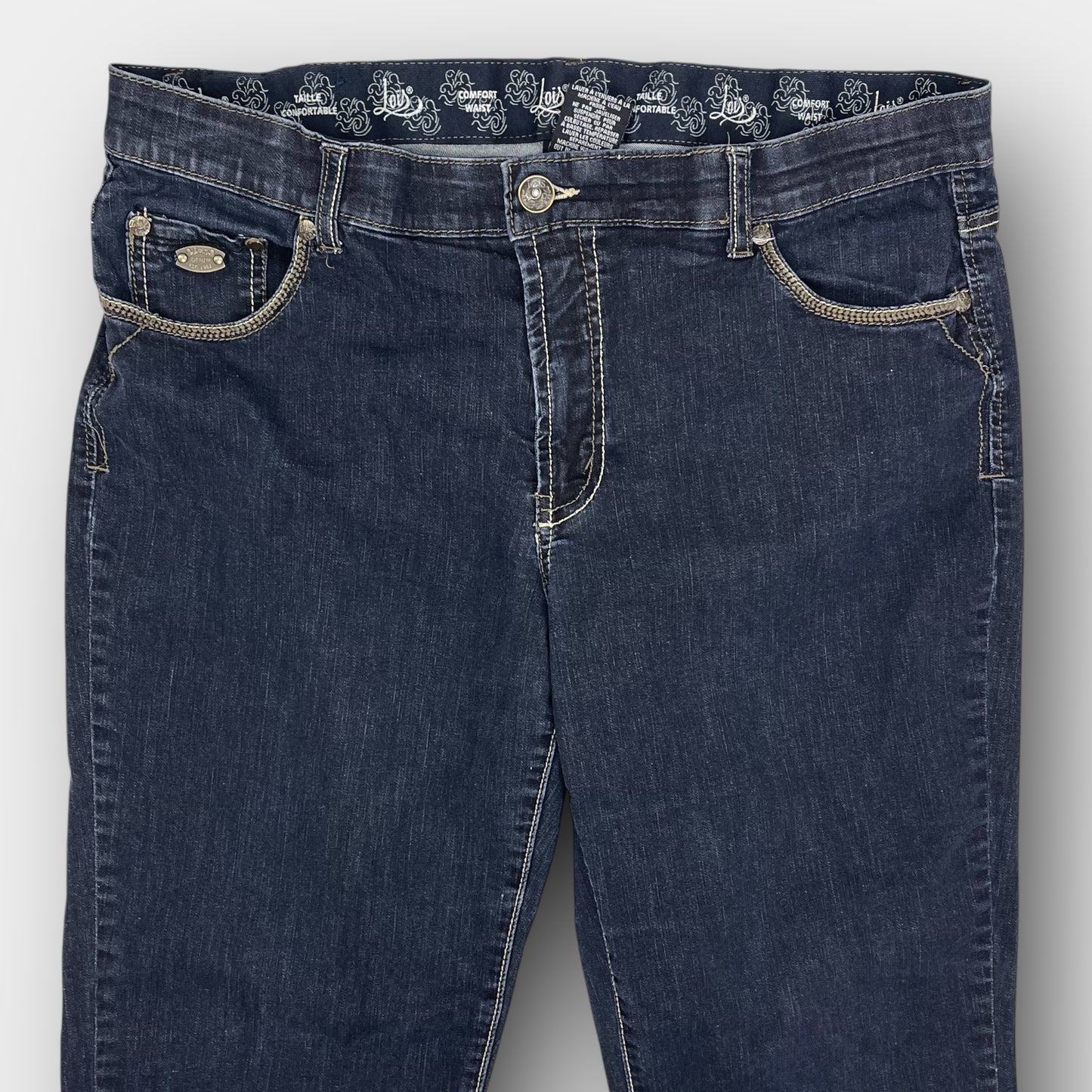 Lois straight leg jean