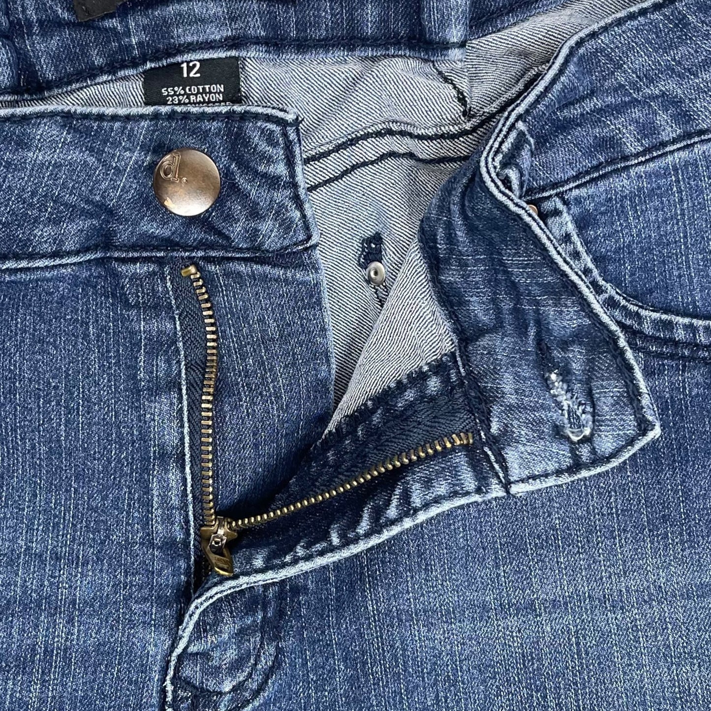 d.jeans mid-rise jeans