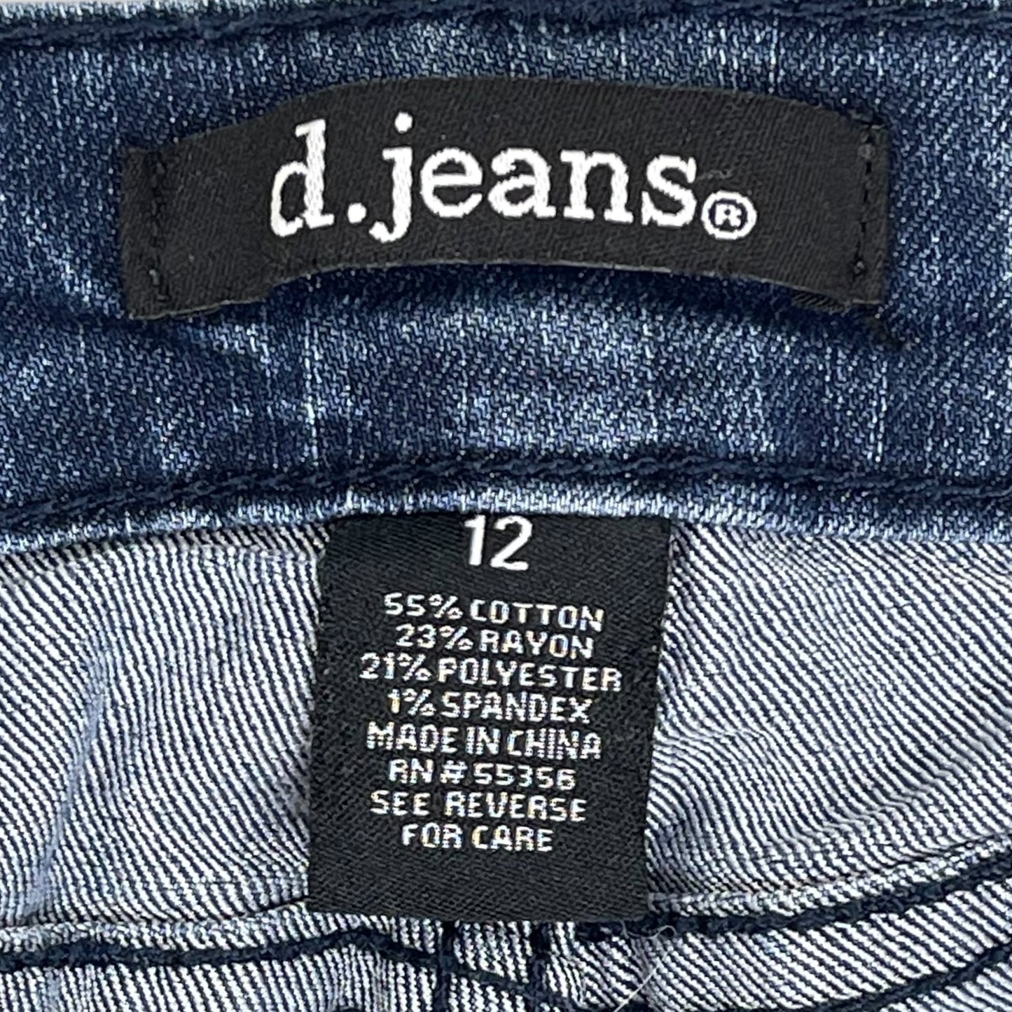 d.jeans mid-rise jeans