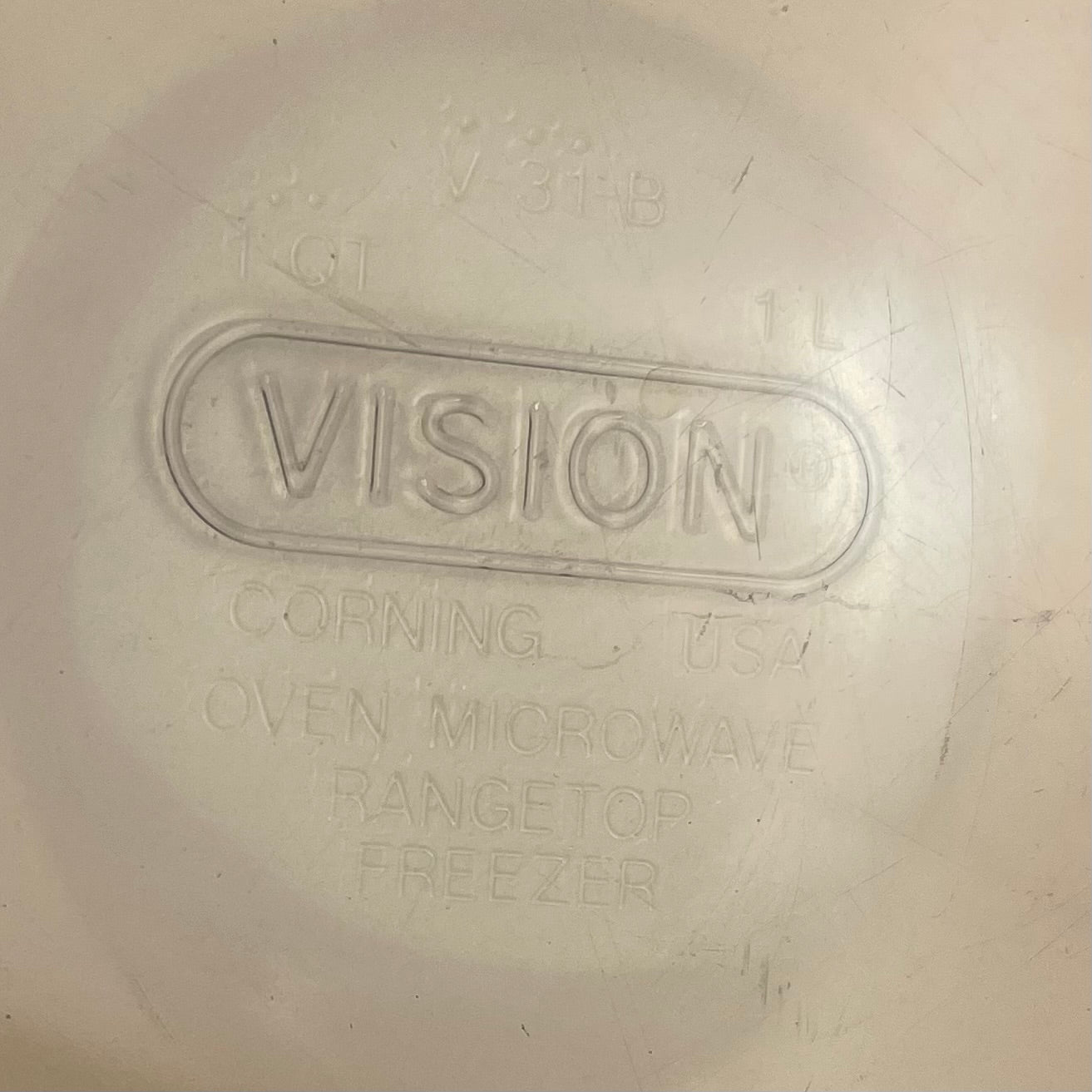 Pyrex Vision V31B Lid V1.5C