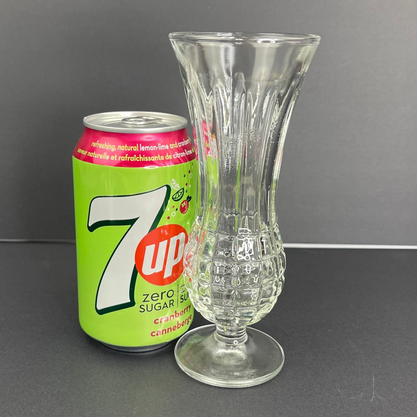 Vintage Italian Crystal Bud Vase