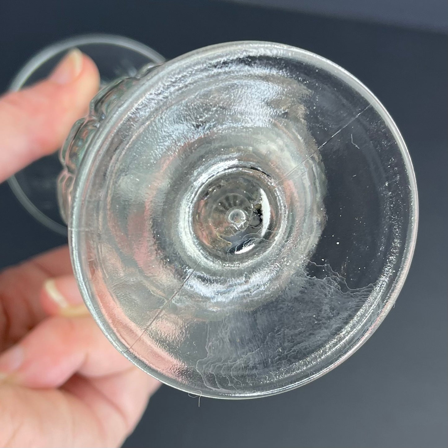 Vintage Italian Crystal Bud Vase
