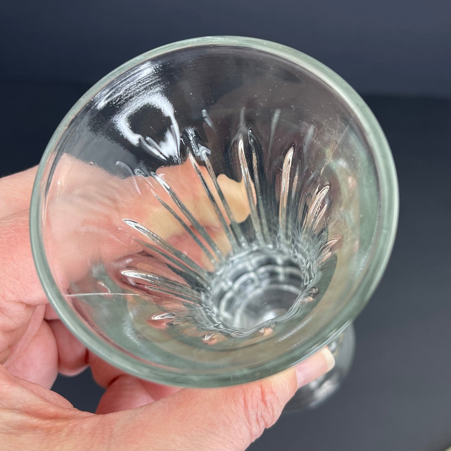 Vintage Italian Crystal Bud Vase