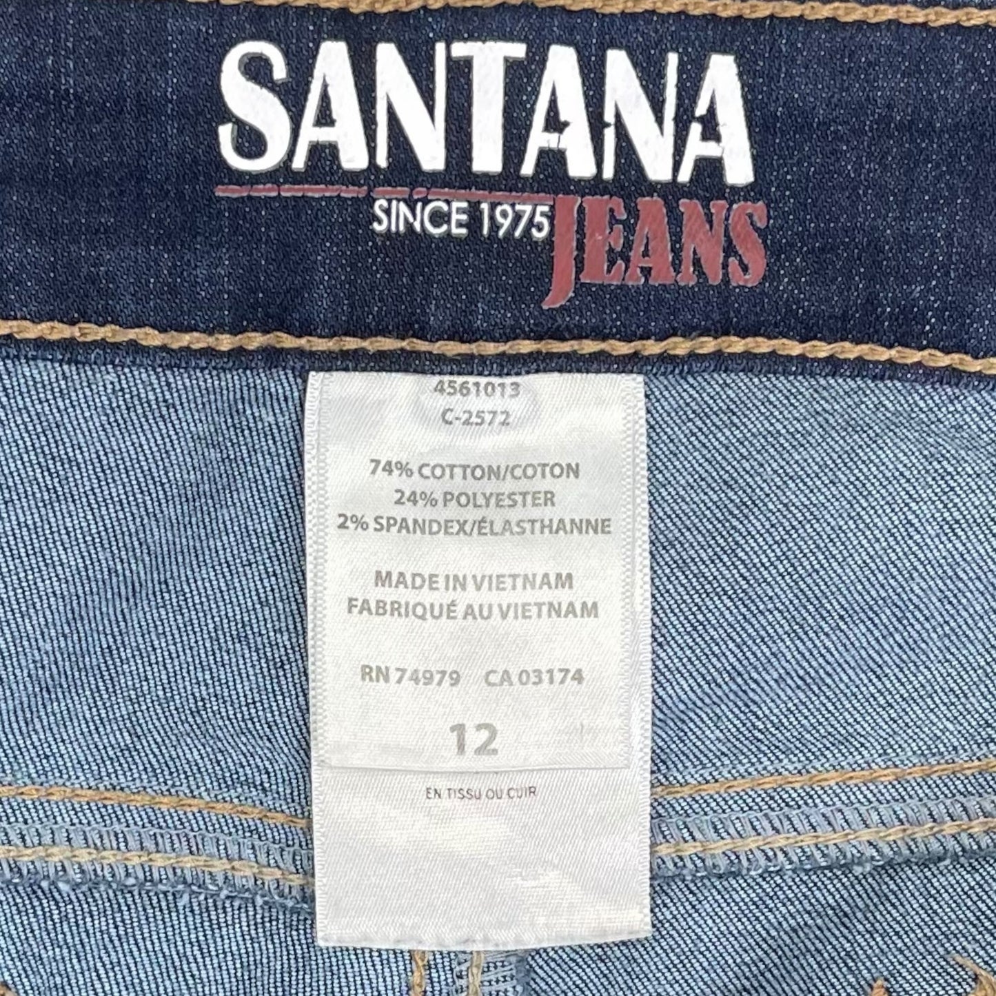 Santana mid-rise jean