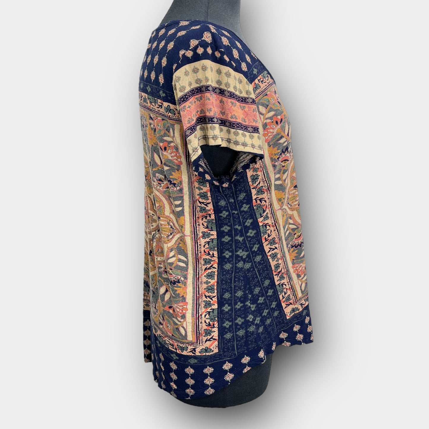Lucky Brand boho print t-shirt