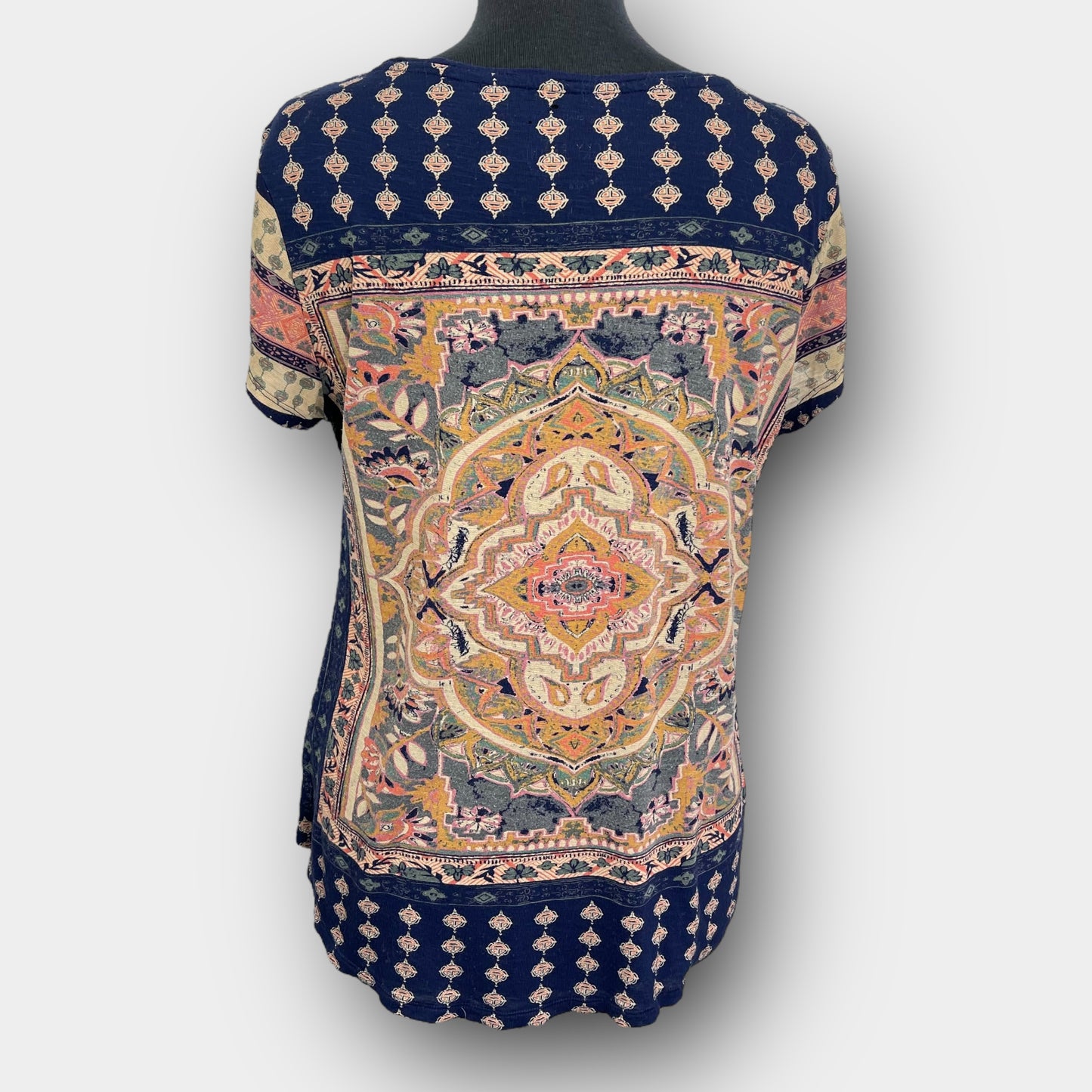 Lucky Brand boho print t-shirt