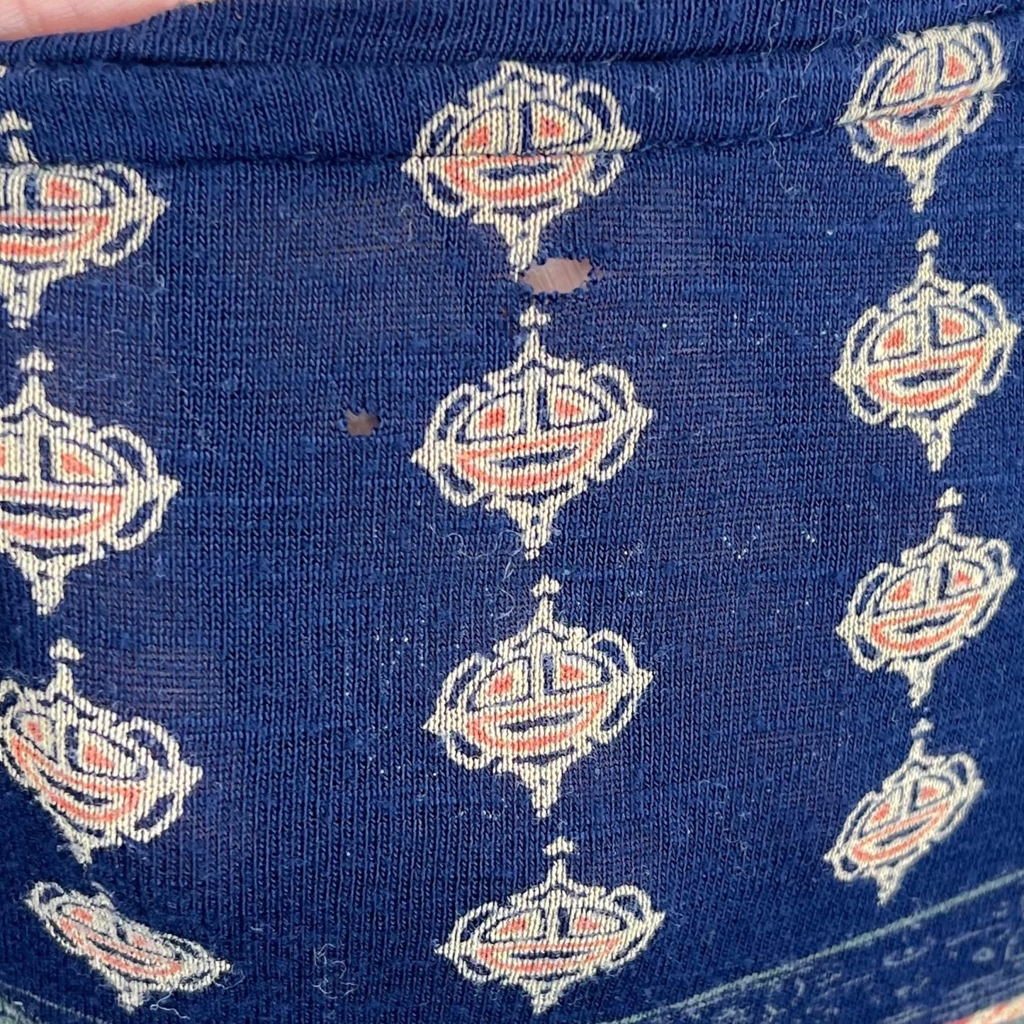 Lucky Brand boho print t-shirt