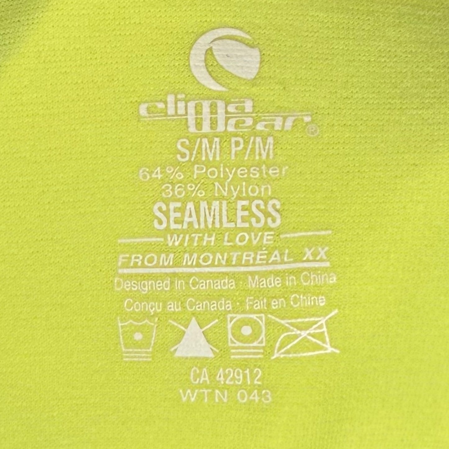 Climawear cowl top